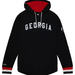 Men Mitchell & Ness Hoodies & Sweatshirts-Legendary Slub Ls Hoodie University Of Georgia