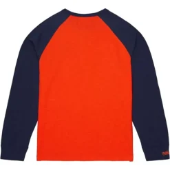 Men Mitchell & Ness T-Shirts & Tops-Legendary Slub Ls Tee Auburn University