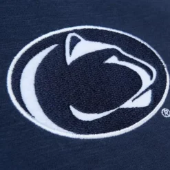 Men Mitchell & Ness T-Shirts & Tops-Legendary Slub Ls Tee Penn State University