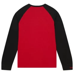 Men Mitchell & Ness T-Shirts & Tops-Legendary Slub Ls Tee University Of Wisconsin - Madison