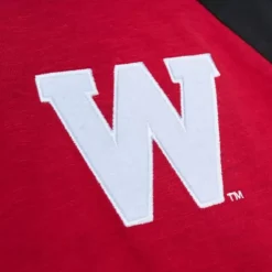 Men Mitchell & Ness T-Shirts & Tops-Legendary Slub Ls Tee University Of Wisconsin - Madison