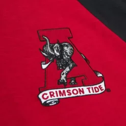 Men Mitchell & Ness T-Shirts & Tops-Legendary Slub Ls Tee University Of Alabama