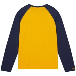 Men Mitchell & Ness T-Shirts & Tops-Legendary Slub Ls Tee University Of Michigan