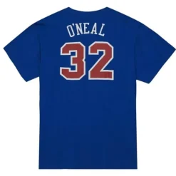 Men Mitchell & Ness T-Shirts & Tops-Legendary Slub N&N S/S Tee All Star 1993 Shaquille O'Neal