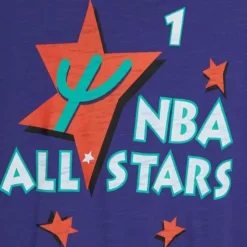 Men Mitchell & Ness T-Shirts & Tops-Legendary Slub N&N S/S Tee All Star East 1995 Penny Hardaway