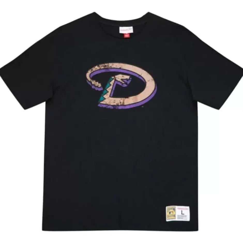 Men Mitchell & Ness T-Shirts & Tops-Legendary Slub S/S Tee Arizona Diamondbacks