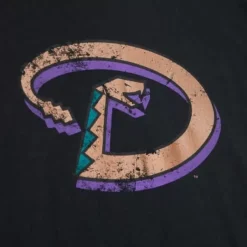 Men Mitchell & Ness T-Shirts & Tops-Legendary Slub S/S Tee Arizona Diamondbacks