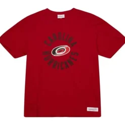 Men Mitchell & Ness T-Shirts & Tops-Legendary Slub S/S Tee Carolina Hurricanes