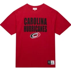 Men Mitchell & Ness T-Shirts & Tops-Legendary Slub S/S Tee Carolina Hurricanes