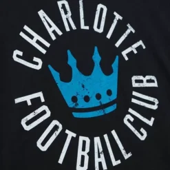 Men Mitchell & Ness T-Shirts & Tops-Legendary Slub S/S Tee Charlotte Fc