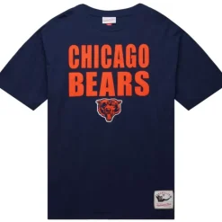 Men Mitchell & Ness T-Shirts & Tops-Legendary Slub S/S Tee Chicago Bears