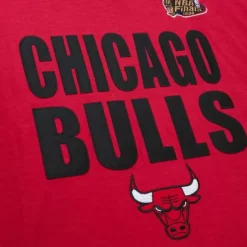 Men Mitchell & Ness T-Shirts & Tops-Legendary Slub S/S Tee Chicago Bulls