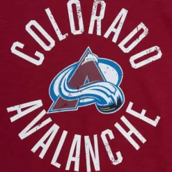Men Mitchell & Ness T-Shirts & Tops-Legendary Slub S/S Tee Colorado Avalanche