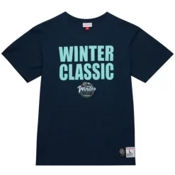 Men Mitchell & Ness T-Shirts & Tops-Legendary Slub Ss Tee Current Logo Nhl