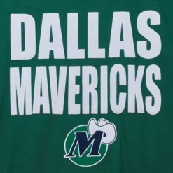Men Mitchell & Ness T-Shirts & Tops-Legendary Slub S/S Tee Dallas Mavericks
