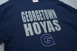 Men Mitchell & Ness T-Shirts & Tops-Legendary Slub S/S Tee Georgetown University