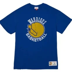 Men Mitchell & Ness T-Shirts & Tops-Legendary Slub S/S Tee Golden State Warriors