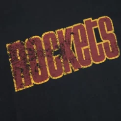 Men Mitchell & Ness T-Shirts & Tops-Legendary Slub S/S Tee Houston Rockets