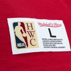 Men Mitchell & Ness T-Shirts & Tops-Legendary Slub S/S Tee Houston Rockets