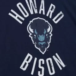 Men Mitchell & Ness T-Shirts & Tops-Legendary Slub S/S Tee Howard University