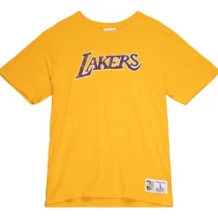 Men Mitchell & Ness T-Shirts & Tops-Legendary Slub S/S Tee Los Angeles Lakers