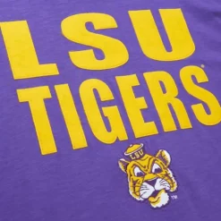 Men Mitchell & Ness T-Shirts & Tops-Legendary Slub S/S Tee Louisiana State University