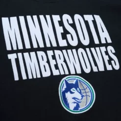 Men Mitchell & Ness T-Shirts & Tops-Legendary Slub S/S Tee Minnesota Timberwolves