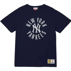 Men Mitchell & Ness T-Shirts & Tops-Legendary Slub S/S Tee New York Yankees