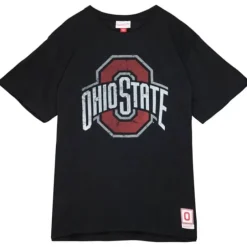 Men Mitchell & Ness T-Shirts & Tops-Legendary Slub S/S Tee Ohio State