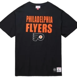 Men Mitchell & Ness T-Shirts & Tops-Legendary Slub S/S Tee Philadelphia Flyers