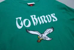 Men Mitchell & Ness T-Shirts & Tops-Legendary Slub Ss Tee Philadelphia Eagles