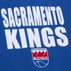 Men Mitchell & Ness T-Shirts & Tops-Legendary Slub S/S Tee Sacramento Kings