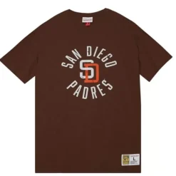 Men Mitchell & Ness T-Shirts & Tops-Legendary Slub S/S Tee San Diego Padres