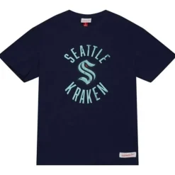 Men Mitchell & Ness T-Shirts & Tops-Legendary Slub S/S Tee Seattle Kraken