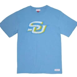 Men Mitchell & Ness T-Shirts & Tops-Legendary Slub S/S Tee Southern University And A&M College
