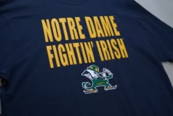 Men Mitchell & Ness T-Shirts & Tops-Legendary Slub Ss Tee University Of Notre Dame