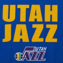 Men Mitchell & Ness T-Shirts & Tops-Legendary Slub S/S Tee Utah Jazz
