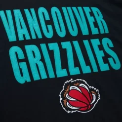 Men Mitchell & Ness T-Shirts & Tops-Legendary Slub S/S Tee Vancouver Grizzlies
