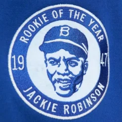 Men Mitchell & Ness Hoodies & Sweatshirts-Legends Fleece Hoodie Brooklyn Dodgers Jackie Robinson