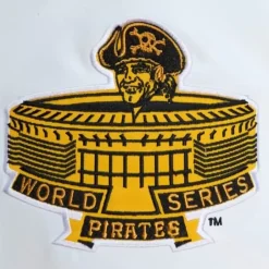 Men Mitchell & Ness Jackets & Outerwear-Legends Satin Jacket Pittsburgh Pirates Roberto Clemente