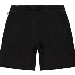 Men Mitchell & Ness Shorts-Lightweight Fleece Shorts Miami Heat