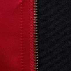 Men Mitchell & Ness Jackets & Outerwear-Lightweight Satin Bomber Vintage Logo Chicago Bulls