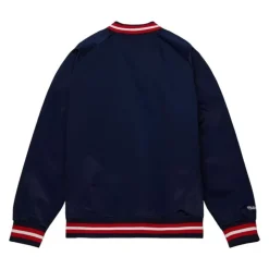 Men Mitchell & Ness Jackets & Outerwear-Lightweight Satin Jacket Philadelphia Phillies