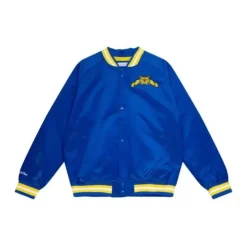 Men Mitchell & Ness Jackets & Outerwear-Lightweight Satin Jacket North Carolina A&T University