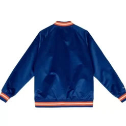 Men Mitchell & Ness Jackets & Outerwear-Lightweight Satin Jacket New York Islanders