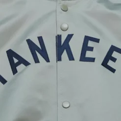 Men Mitchell & Ness Jackets & Outerwear-Lightweight Satin Jacket New York Yankees