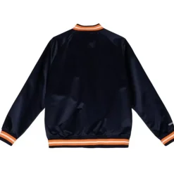 Men Mitchell & Ness Jackets & Outerwear-Lightweight Satin Jacket New York Islanders