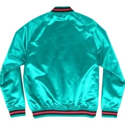 Men Mitchell & Ness Jackets & Outerwear-Lightweight Satin Jacket All-Star