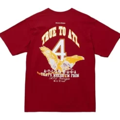 Men Mitchell & Ness T-Shirts & Tops-Lil Baby X Br Remix Ss Tee Atlanta Hawks