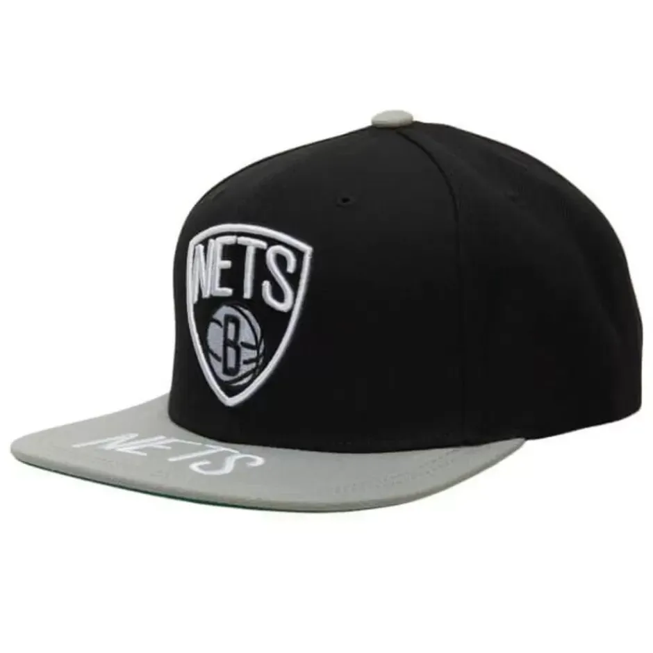 Mitchell & Ness Snapback-Logo Bill Snapback Brooklyn Nets
